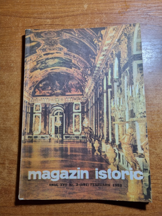 Revista Magazin Istoric - februarie 1983