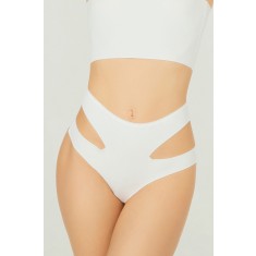 GS1161-221 Chilot tanga cu talie inalta si decupaje