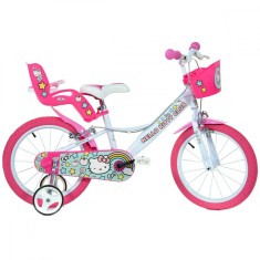 Bicicleta pentru copii Hello Kitty DB-164R-HK2 Dino Bikes, 16 inch for Your BabyKids