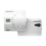 Termostat ambiental neprogramabil DG816 RF fara fir alb Homplex