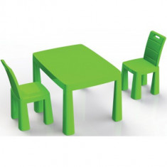 Set masa copii si scaune MyKids 0468/2 Verde