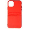 Husa Silicon iPhone 11 Pro Max (High Copy) - Rosu - Protectie Premium