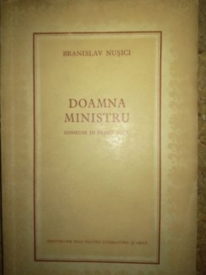 Doamna ministru Branislav Nusici foto