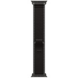 Curea Apple pentru Apple Watch 49mm Black/Charcoal Trail Loop M/L Black Titanium Finish