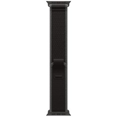 Curea Apple pentru Apple Watch 49mm Black/Charcoal Trail Loop M/L Black Titanium Finish