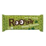 Baton Proteic Raw Bio Roobar cu Canepa si Chia 30g - Fara Zahar, Vegan