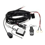 Cablaj Cu Releu si buton,led bar,proiector cu telecomanda wifi