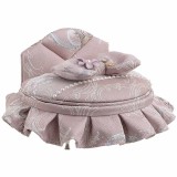 Cumpara ieftin Cutie bijuterii cu design floral si oglinda Elegance