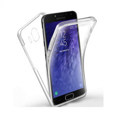 Husa Telefon Silicon Samsung Galaxy J4 Plus 2018 j415 Clear Ultra Thin Fata+Spate foto