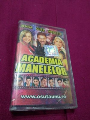 CASETA AUDIO MANELE ACADEMIA MANELELOR ORIGINALA foto