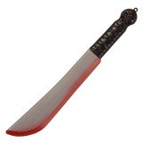 Cuțit Plastic, Model Craniu și Oase Incrucișate, S&acirc;nge pe Lamă, 41 cm, Oem