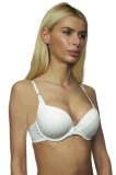 BED146-221 Sutien elegant cu model din plasa Darling Day, Cu burete subtire, bej nude, 70, Beedees By Triumph