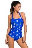 SW1370-22 Costum de baie stil vintage cu model buline