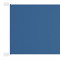 vidaXL Copertină verticală, albastru, 100x270 cm, țesătură oxford