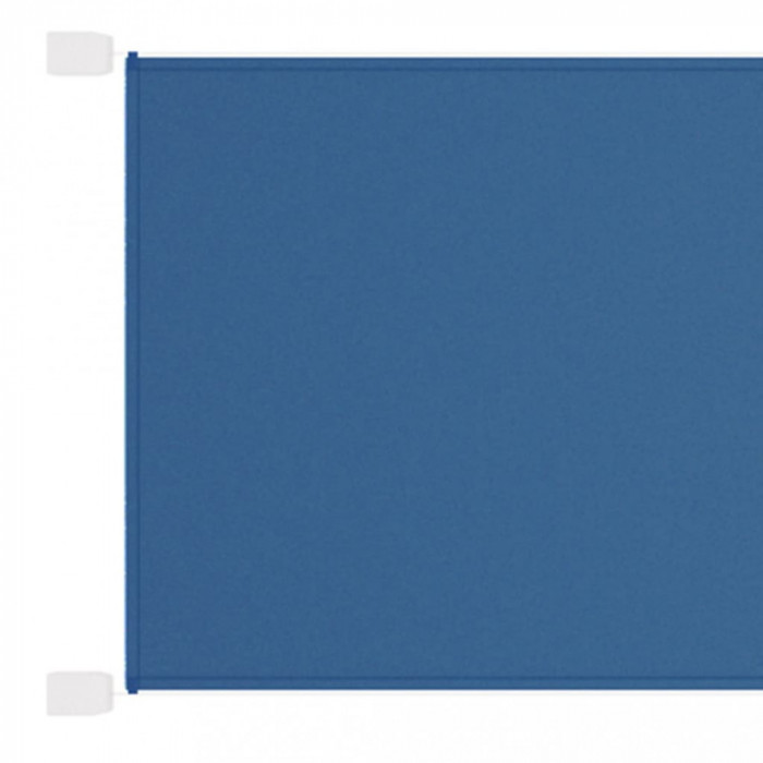 vidaXL Copertină verticală, albastru, 140x360 cm, țesătură oxford