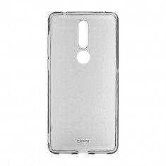 Husa Clasica din Silicon &amp;quot;Roar&amp;quot; pentru Nokia 3.1 Plus, Transparent foto