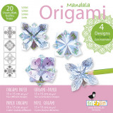 Cumpara ieftin Set origami - Mandala Coloring Origami - Lotus | Fridolin