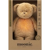 Moonie Bear 2.0 Organic Cappuccino jucărie de adormit cu melodie 1 buc