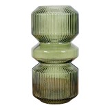 Cumpara ieftin V&aacute;za, &uuml;veg, z&ouml;ld, &oslash;12x25 cm