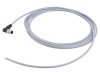 Conector M12 tată 4 pini unghi 5m HARTING PVC
