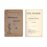 Lazăr Șăineanu, Studii folklorice, 1896
