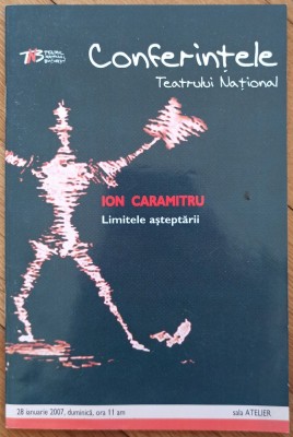 Limitele asteptarii - Ion Caramitru foto