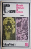 Memoriile Marchizului de Bradomin carte beletristica Ramon del Valle-Inclan anticariat
