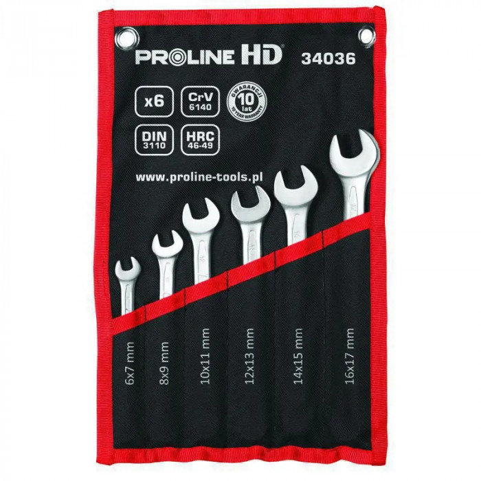 Set Chei Fixe Proline CR-VA HD 6 - 17 mm 6 Piese