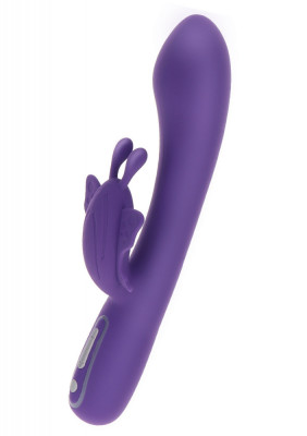 Vibrator Fabulous Butterfly Silicon USB Mov 21.5 cm foto