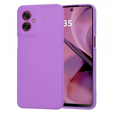 Husa pentru Motorola Moto G55, Techsuit, SoftFlex, Mov foto