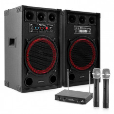 Electronic-Star Sistem de karaoke&amp;amp;quot;STAR-Kreuzberg&amp;amp;quot; PAset de boxe ,microfon de mana, 800W foto