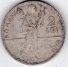 Moneda Argint Romania 2 Lei 1914 - Argint, Numismatica