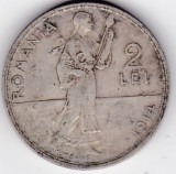 Romania 2 lei 1914, Argint