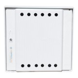 Firida S300 52x52x25 cm, Proconstructo Group, cutie pentru contor de gaz si regulator, gri, din plas