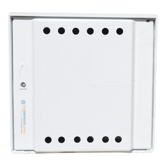 Firida S300 52x52x25 cm, Proconstructo Group, cutie pentru contor de gaz si regulator, gri, din plas