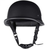 Casca moto Chopper Nazy WW2 Nazist German - Negru Mat - M