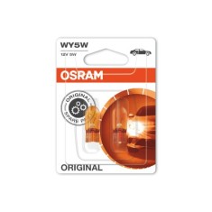 Set 2 Becuri 12V WY5W Original Blister Osram