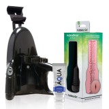 FLESHLIGHT - GO PINK LADY SURGE VAGINA + UNIVERSAL LAUNCH + AQUA QUALITY LUBRICANT 50 ML, FLESHLIGHT ORIGIN