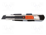 Cuțit universal 18mm cu dispozitiv de blocare lamă BLACK TIGER - SOLID TOOLS