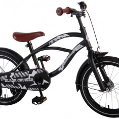 Bicicleta Volare Black Cruiser pentru baieti, 16 inch, culoare negru, frana de m PB Cod:21602-CH