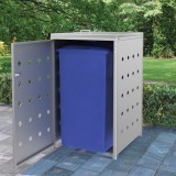 Cumpara ieftin Magazie pentru o pubelă, oțel inoxidabil, 240 L