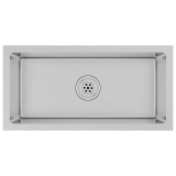 Cumpara ieftin Chiuveta de bucatarie lucrata manual, otel inoxidabil