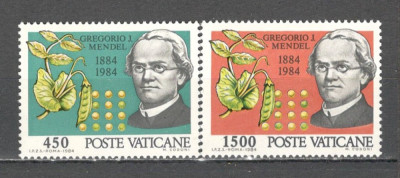 Vatican.1984 100 ani moarte G.Mendel-cercetator SV.546 foto