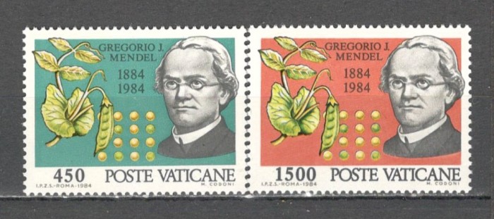 Vatican.1984 100 ani moarte G.Mendel-cercetator SV.546