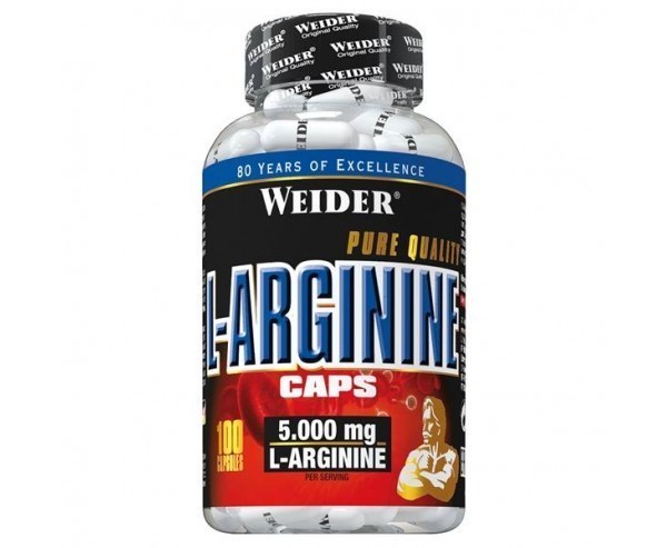 WEIDER L-Arginina 5000 MG, 100 capsule WEIDER L-Arginina 5000 MG, 100 capsule