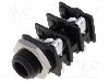 Conector jack, Jack 6,3mm, 2 contacte, mama, AMPHENOL - ACJM-MHOP