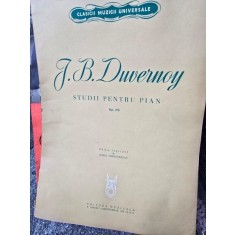 Partitura, studii pentu pian, Op.276 - J.B. Duvernoy