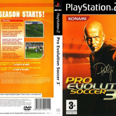 Joc PS2 PES 3 Pro Evolution Soccer 3 - PlayStation 2 colectie retro RAR