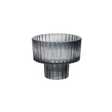 Suport Lumanare dubla utilizare, sticla, 6x5.5cm, ATU-087067, Oem