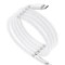 Cablu Magnetic , Type-C Lightning, 3A, 1m, Alb